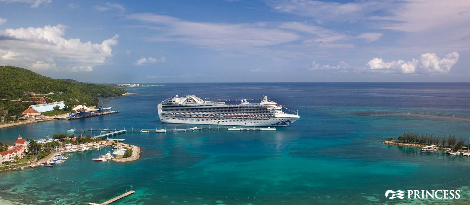 Cruise vacation destination scenery